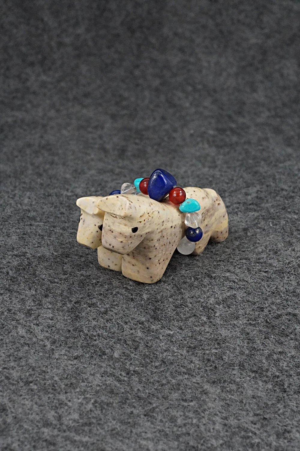 Horses Zuni Fetish Carving - Cheryl Beyuka