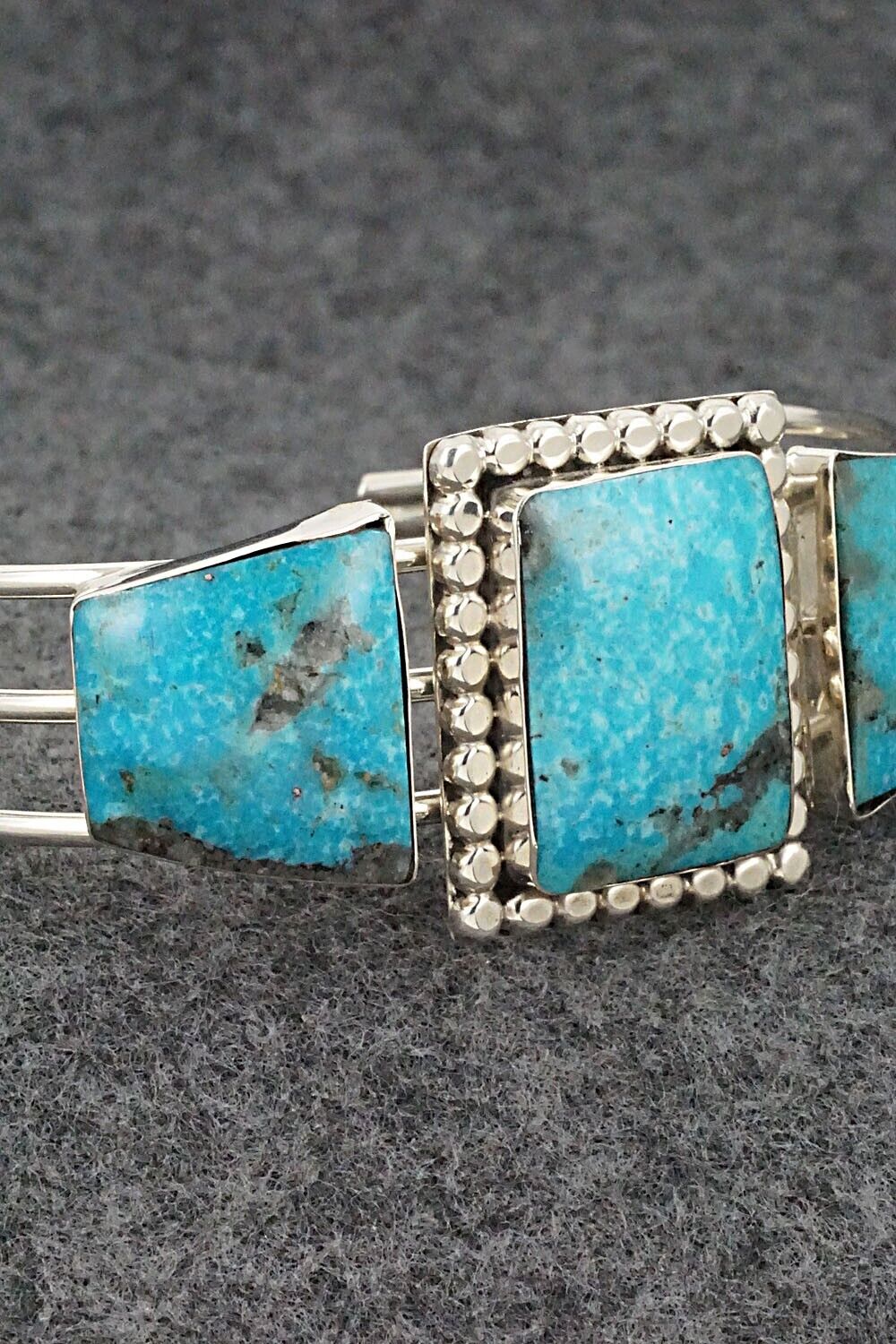 Turquoise & Sterling Silver Bracelet - Irvin Tsosie