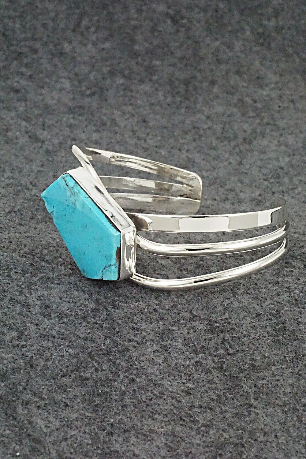 Turquoise & Sterling Silver Bracelet - Charlene Yazzie