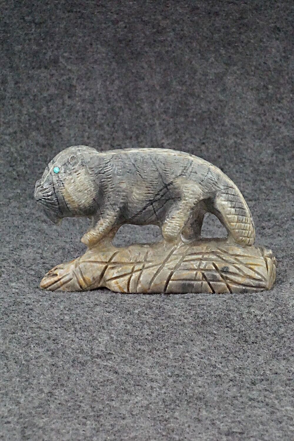 Beaver Zuni Fetish Carving - David Cheama