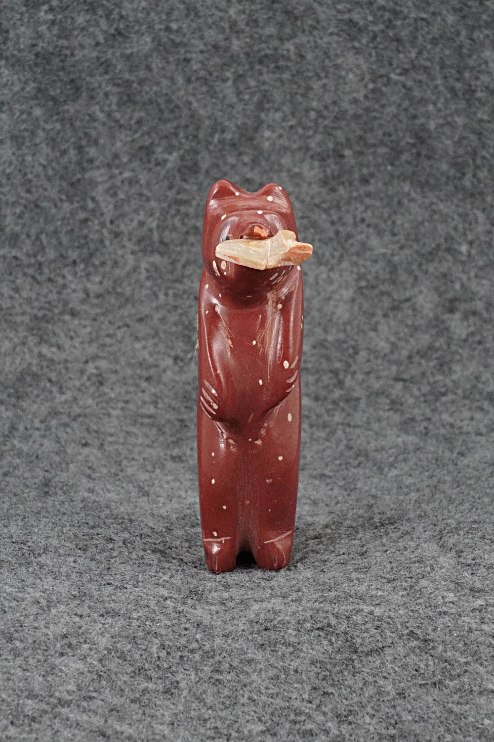 Bear Zuni Fetish Carving - Justin Red Elk