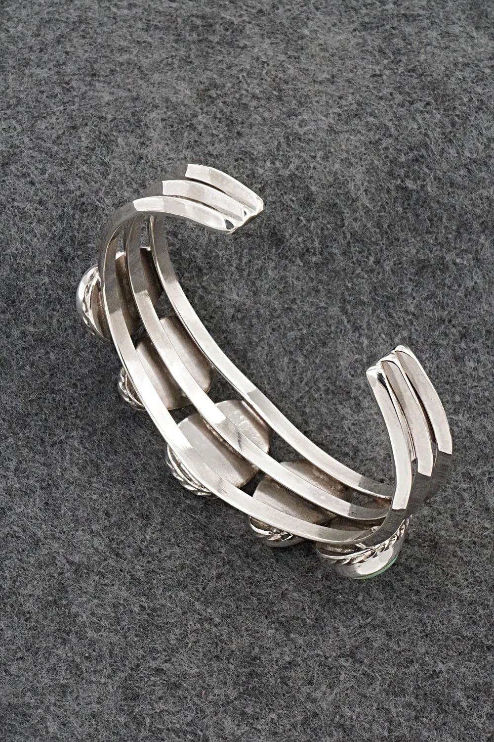 Turquoise & Sterling Silver Bracelet - Melvin Jones
