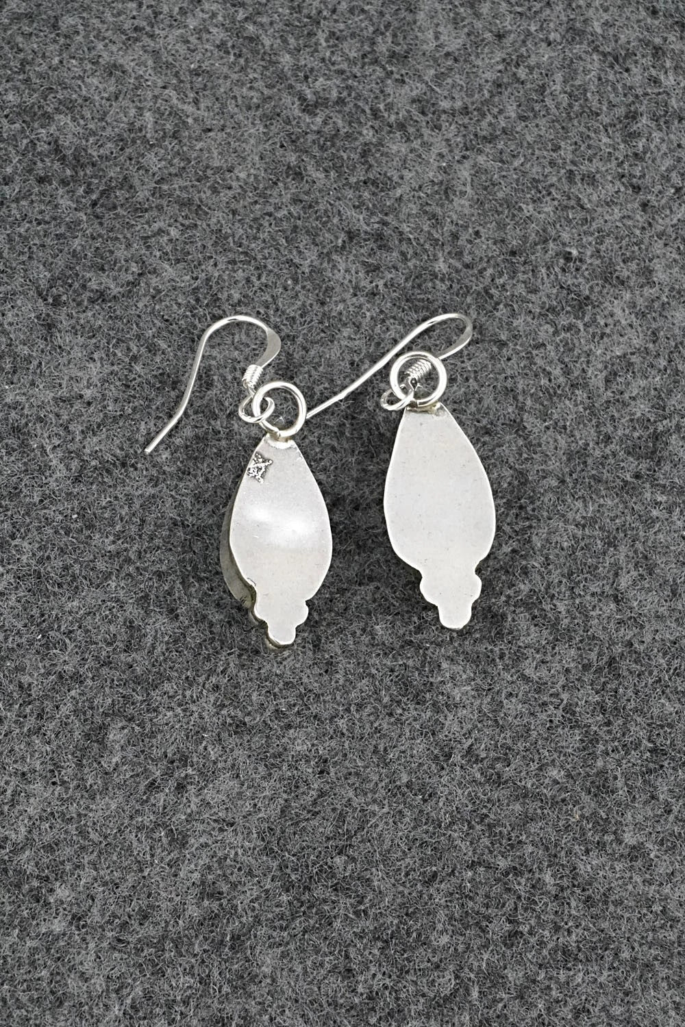 Turquoise & Sterling Silver Earrings - Robinson Martinez