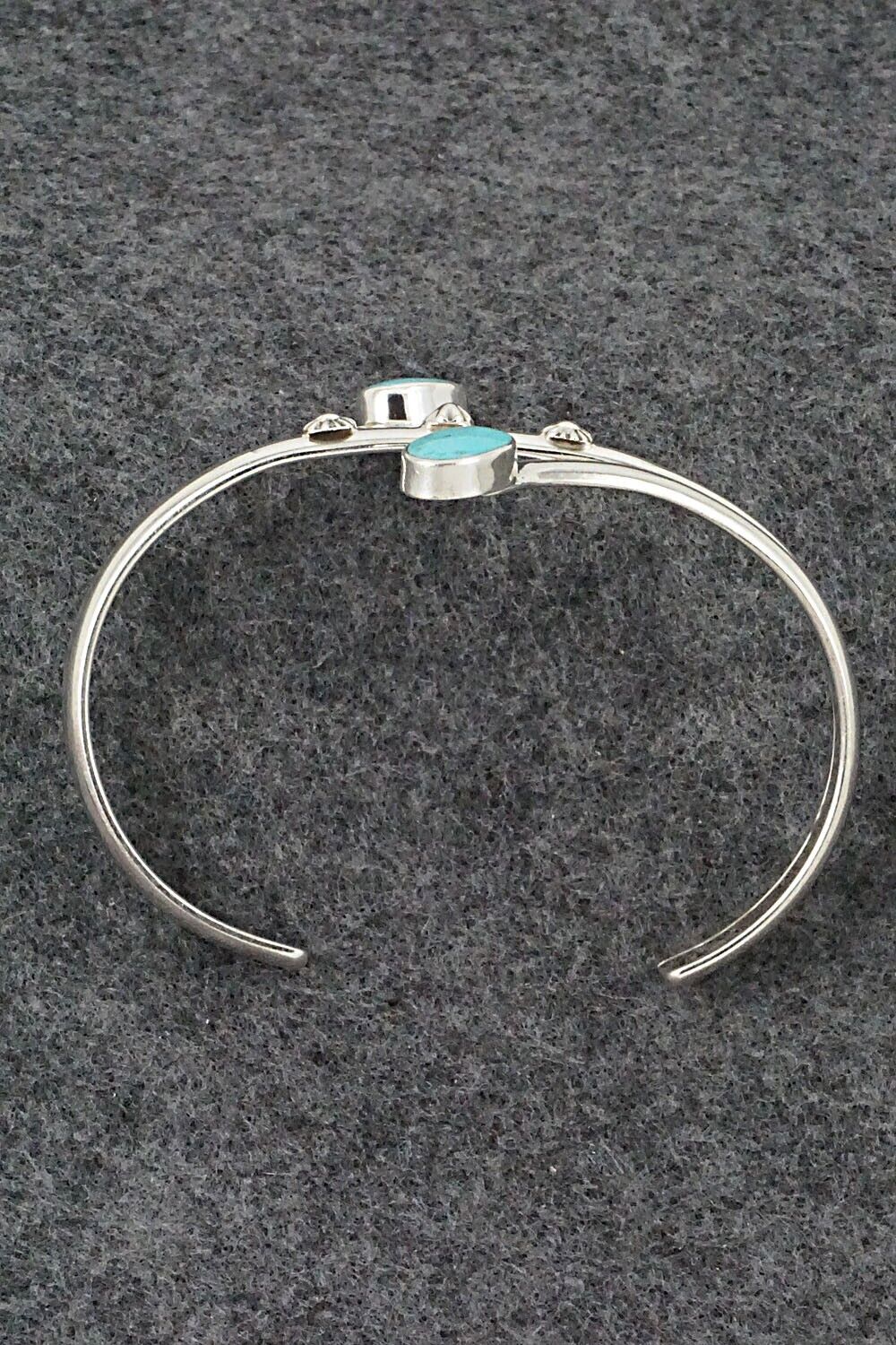 Turquoise & Sterling Silver Bracelet - Thomas Yazzie