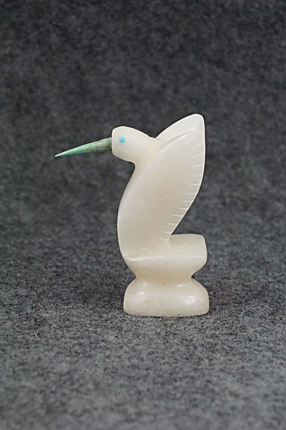 Hummingbird Zuni Fetish Carving - Brandon Phillips