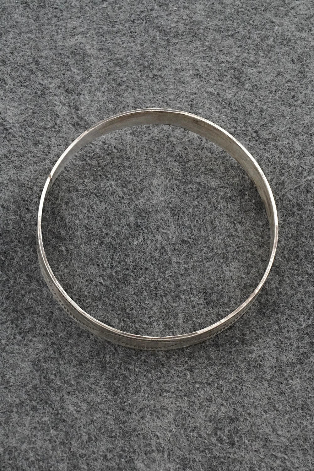 Sterling Silver Bangle Bracelet - Jerry Sandoval