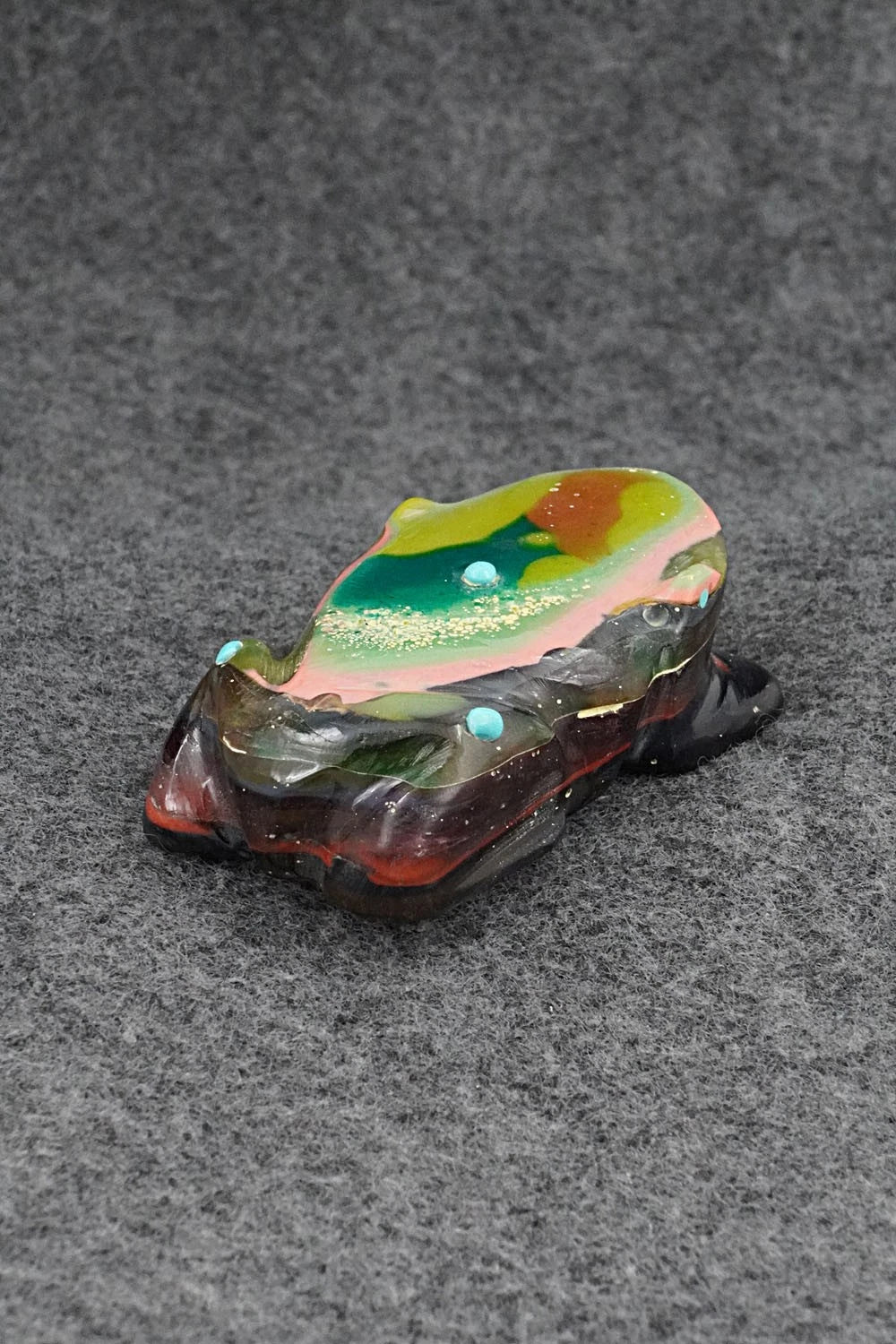 Frog Zuni Fetish Carving - David Chavez