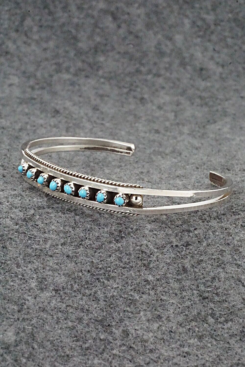 Turquoise & Sterling Silver Bracelet - Susie Livingston