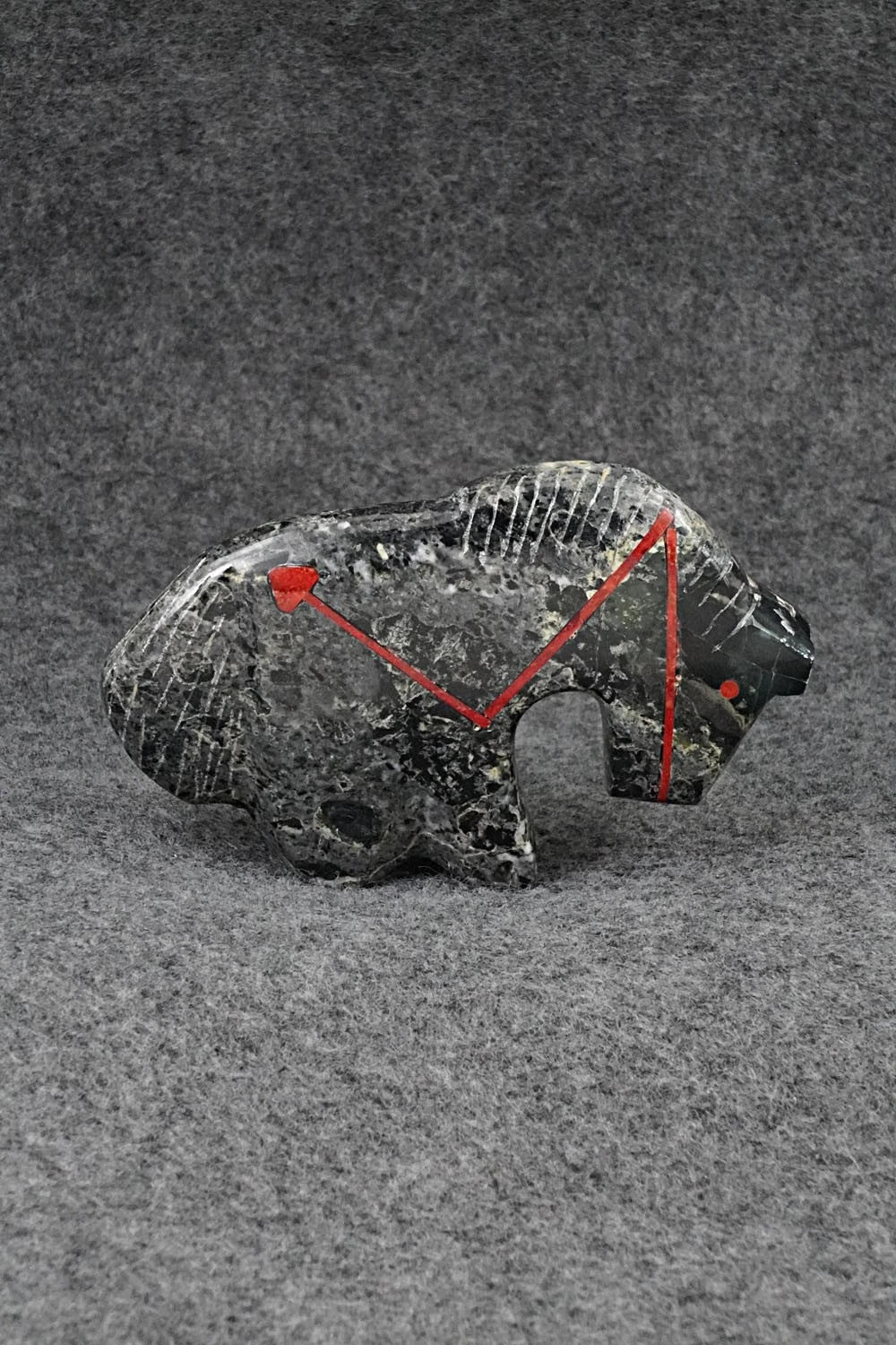 Horse Zuni Fetish Carving - Kenric Laiwakete