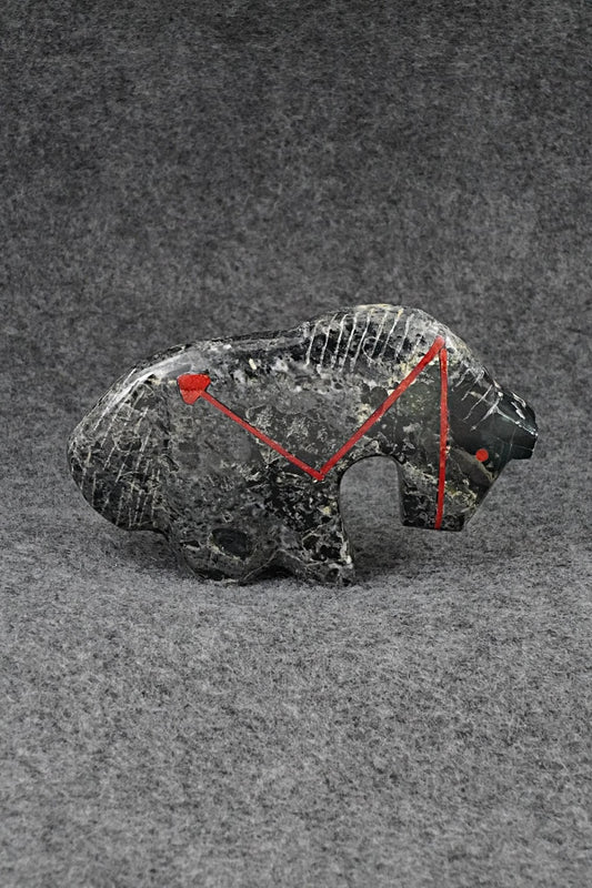 Horse Zuni Fetish Carving - Kenric Laiwakete