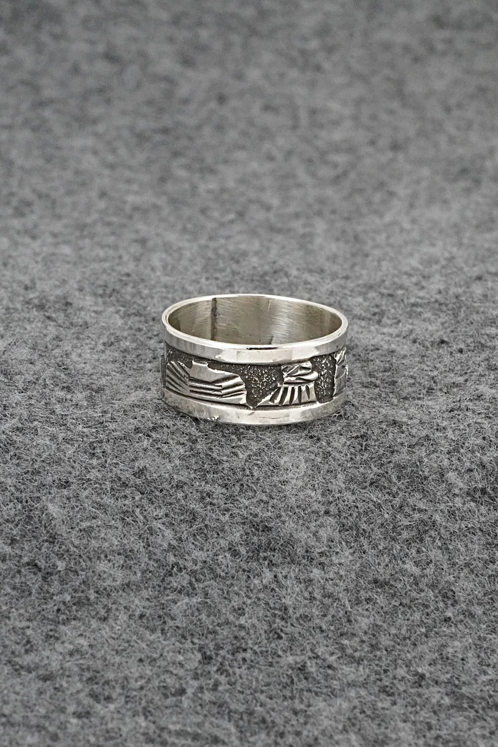 Sterling Silver Ring - Elaine Becenti - Size 10