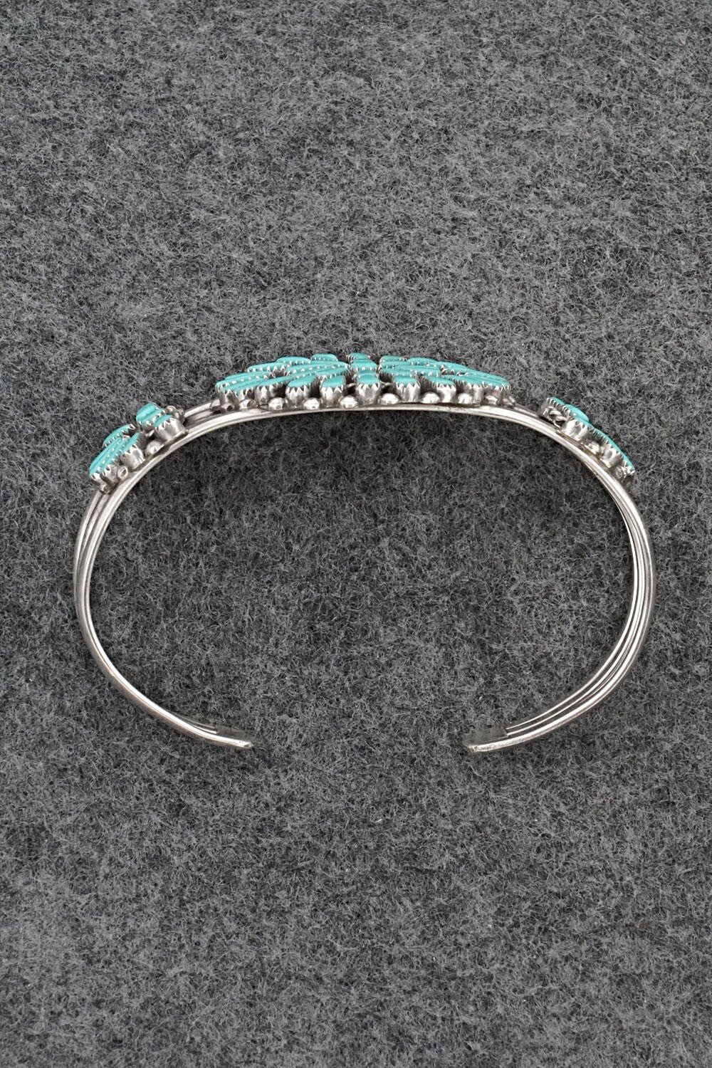 Turquoise & Sterling Silver Bracelet - Albert Gasper
