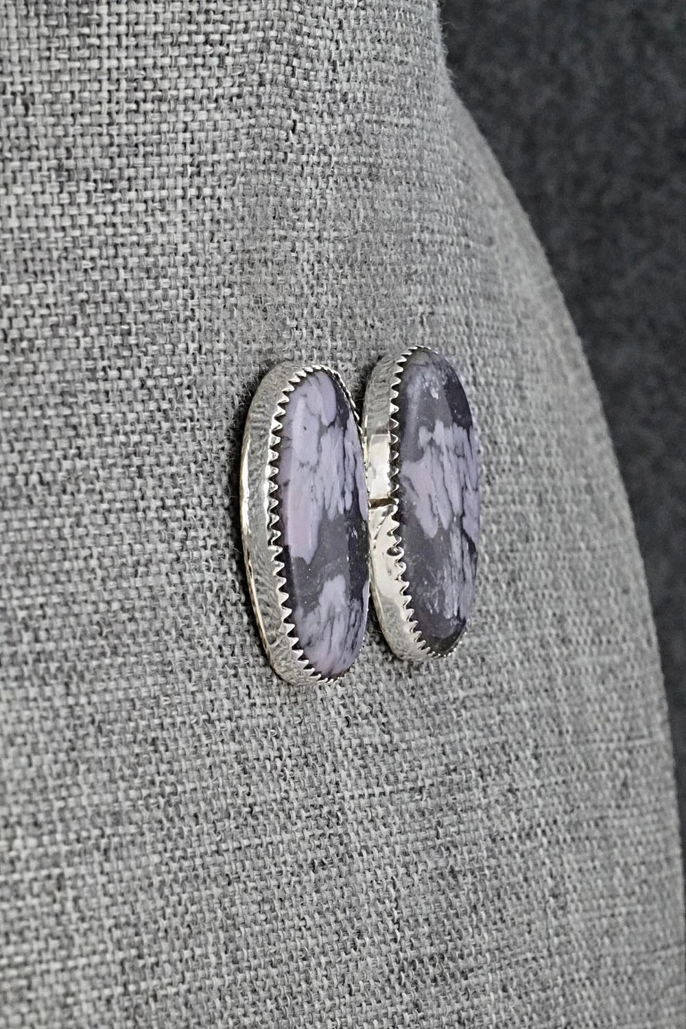 Morado & Sterling Silver Earrings - Murray Hannaweeka