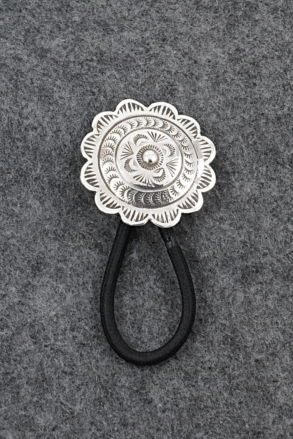 Sterling Silver Hair Tie - Bertha Begay