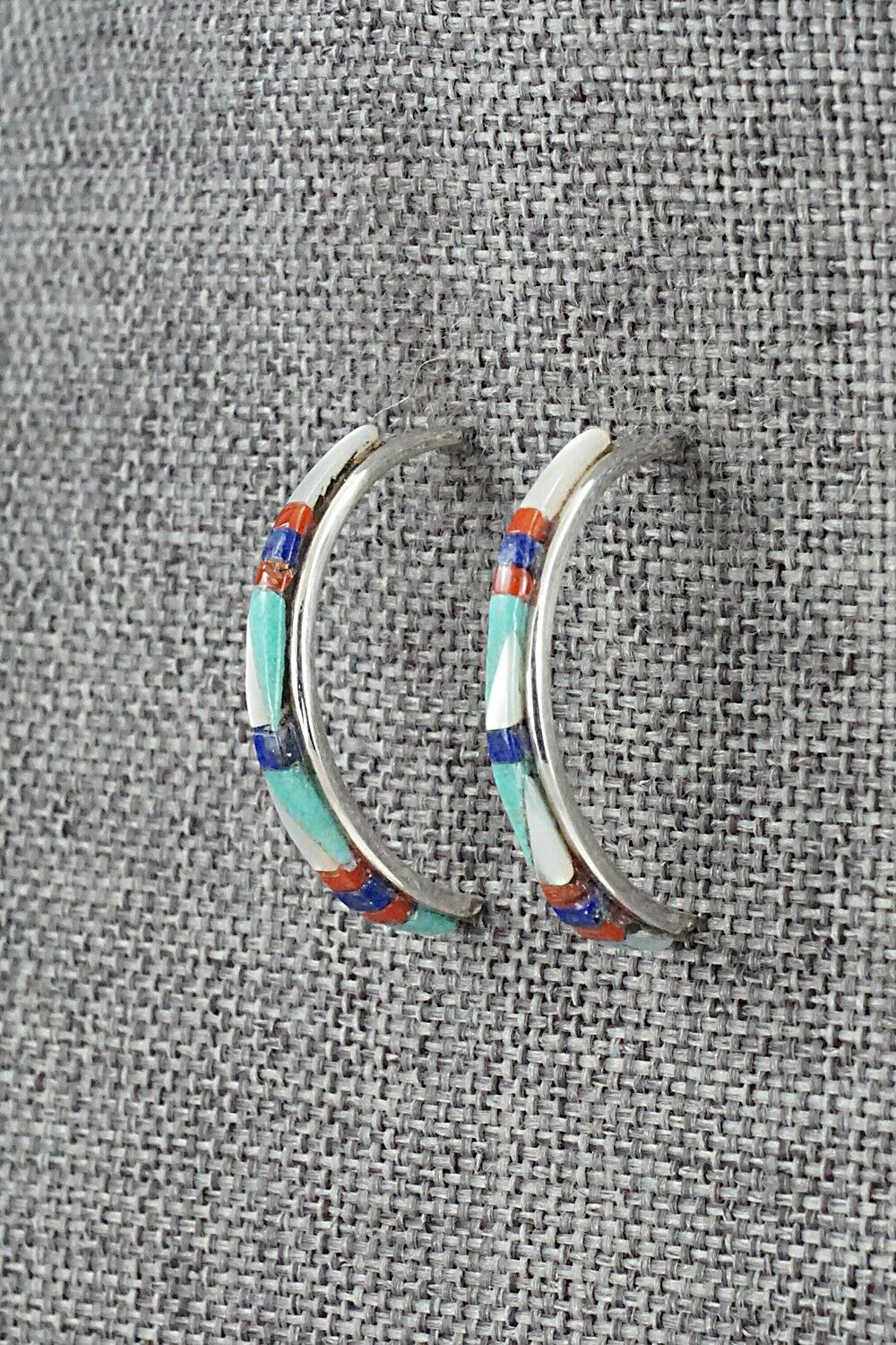 Multi-Stone & Sterling Silver Earrings - Jeanette Chavez