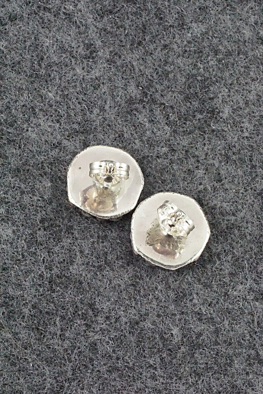 Turquoise & Sterling Silver Earrings - Randy Hooee