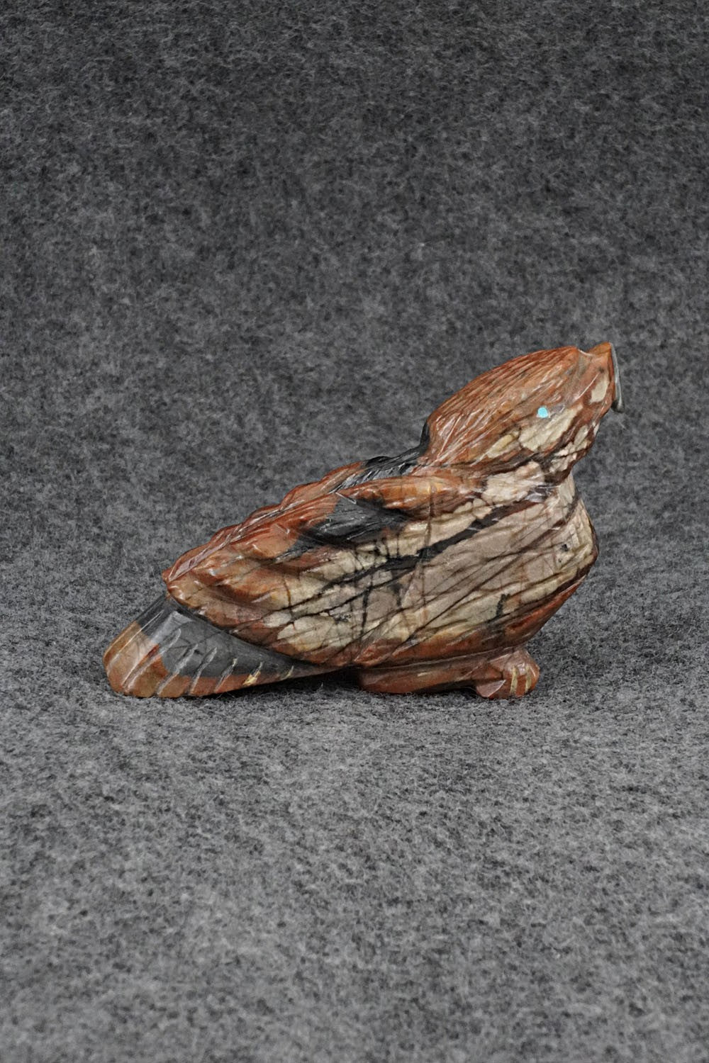 Eagle Zuni Fetish Carving - Tony Mackel
