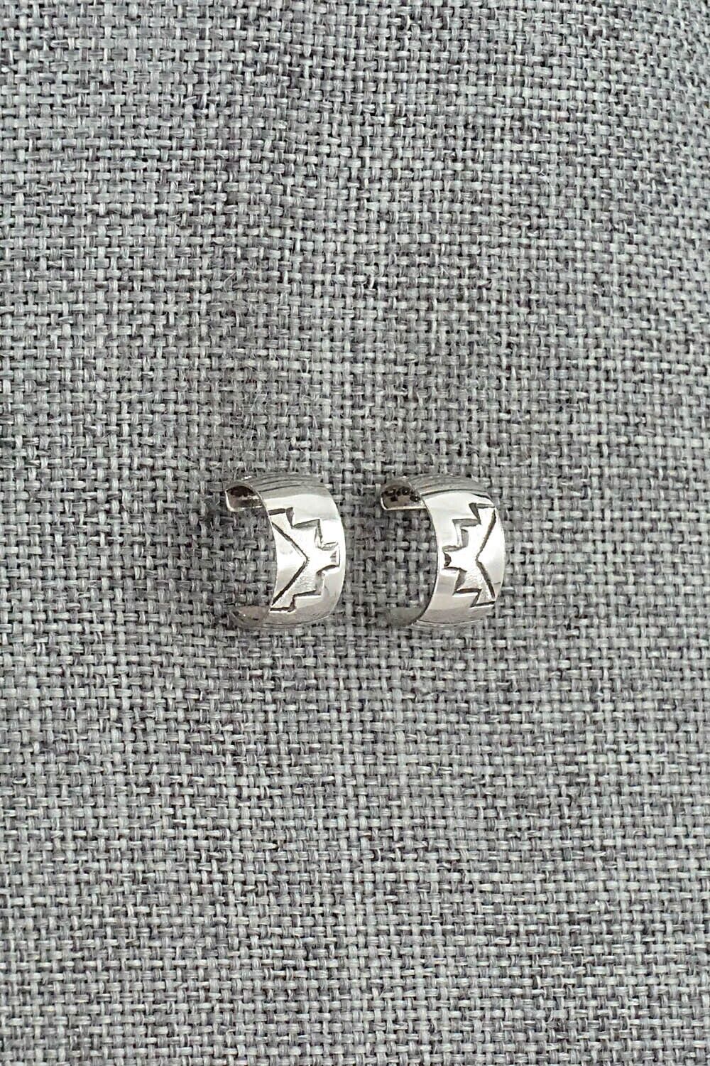 Sterling Silver Hoop Earrings - Nora Ashley