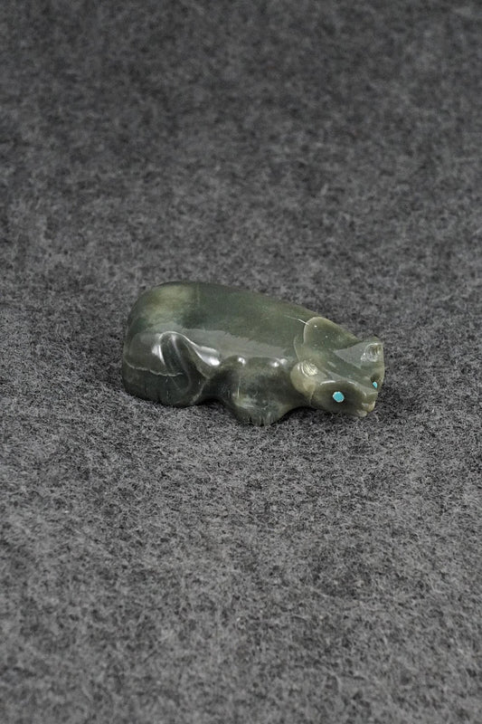 Badger Zuni Fetish Carving - David Chavez