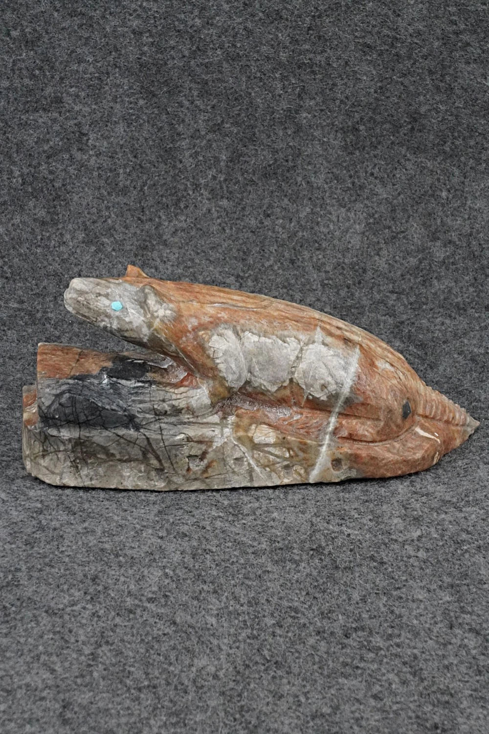 Badger Zuni Fetish Carving - Herbert Him