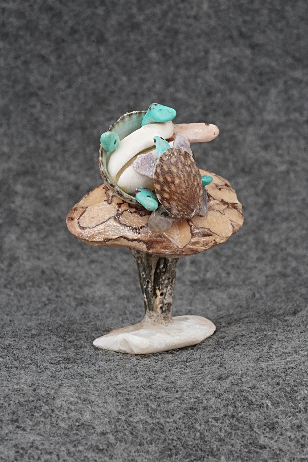 Turtles Zuni Fetish Carving - Estaban Najera