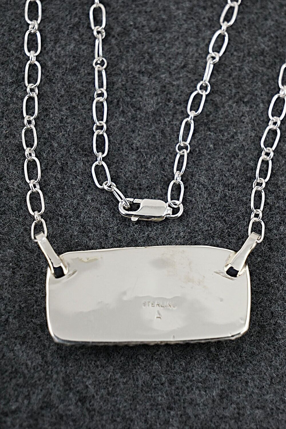 Wild Horse & Sterling Silver Necklace - Angie Platero