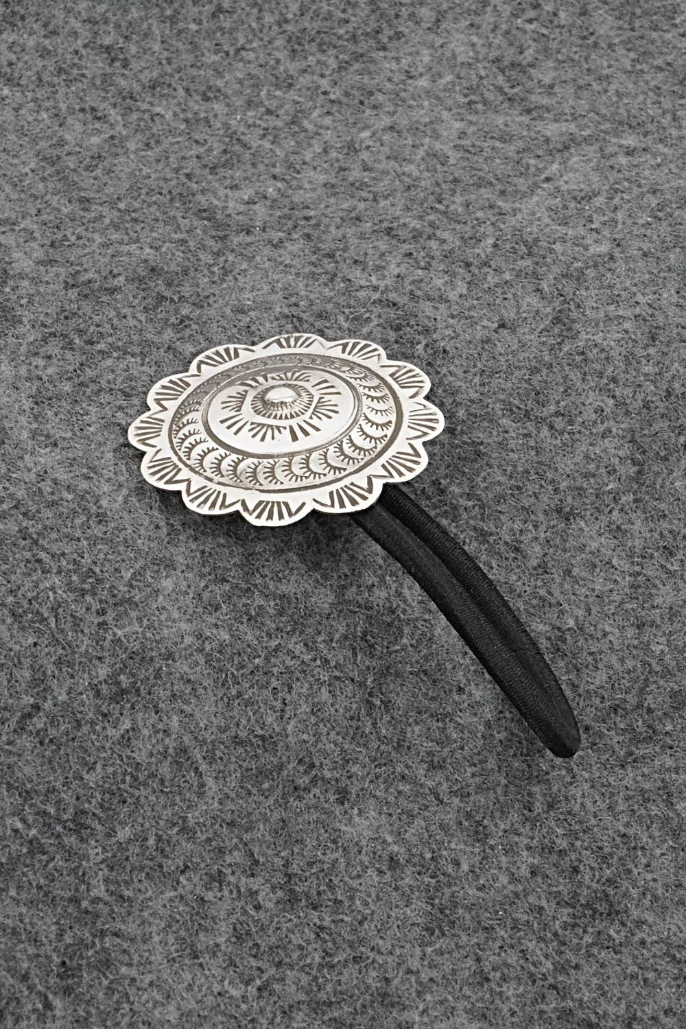 Sterling Silver Hair Tie - Bertha Begay