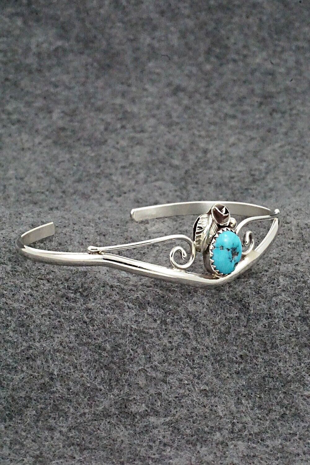 Turquoise & Sterling Silver Bracelet - Max Calladitto
