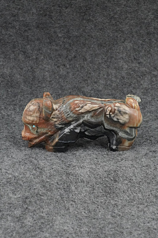Buffalo Zuni Fetish Carving - Tony Mackel