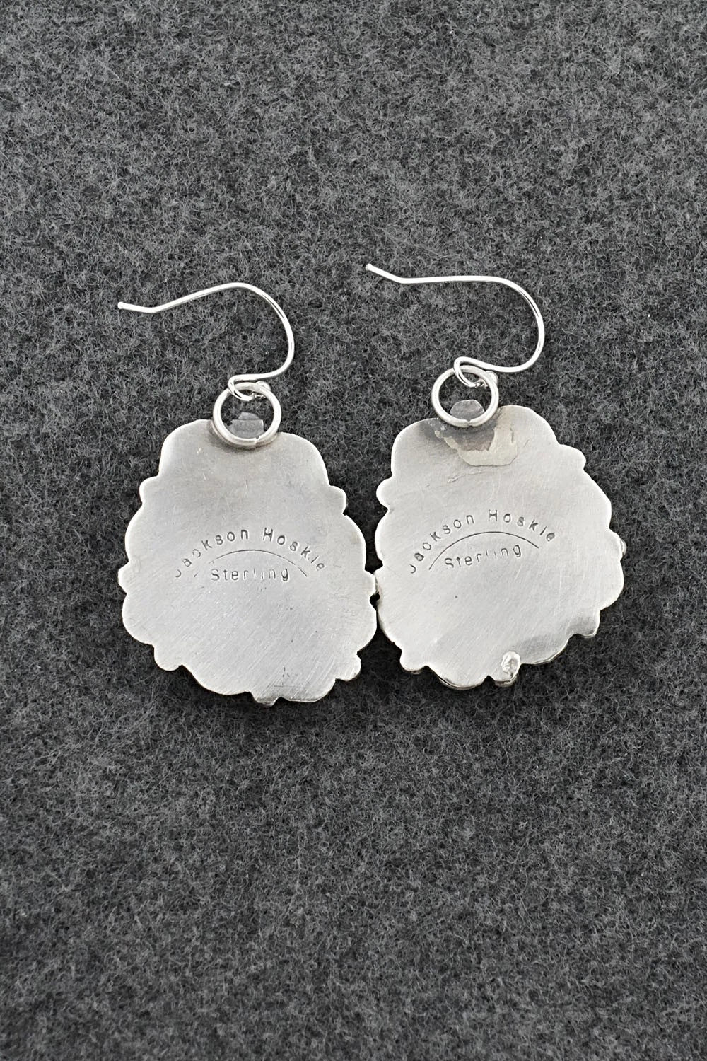 Turquoise & Sterling Silver Earrings - Jackson Hoskie