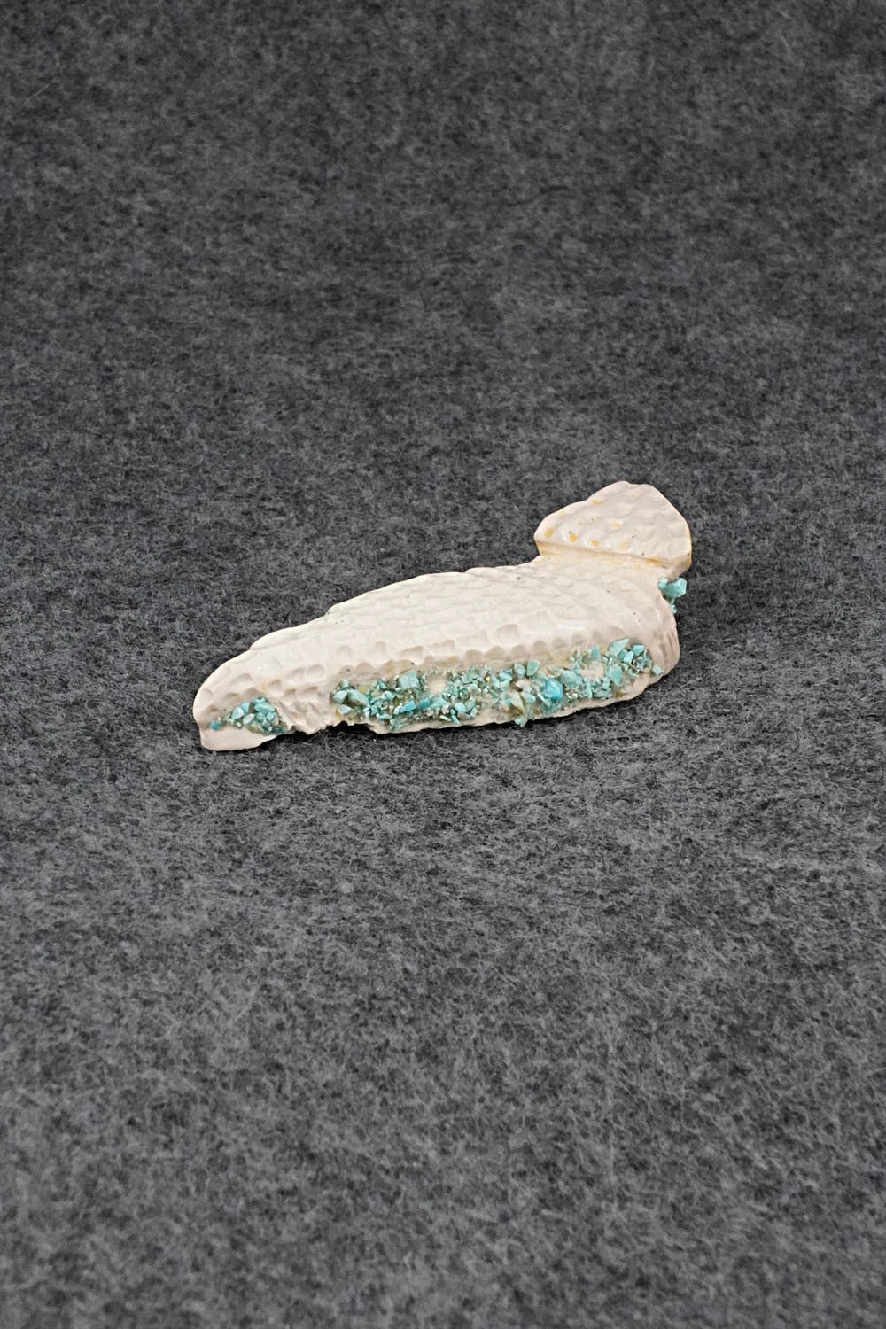 Horned Toad Zuni Fetish Carving - Jensen Charlie