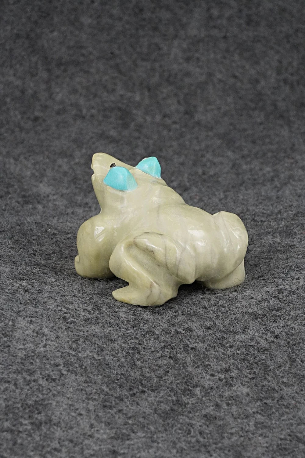 Frog Zuni Fetish Carving - Freddie Leekya