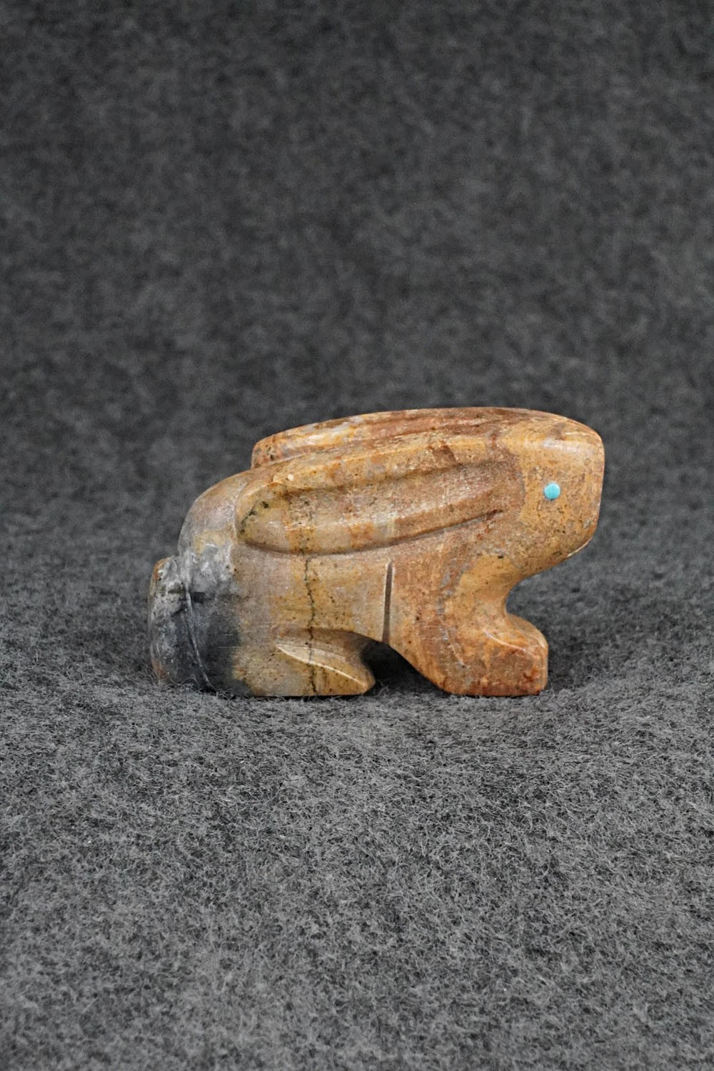 Rabbit Zuni Fetish Carving - Reynold Lunasee