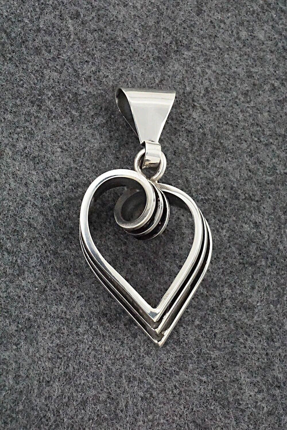 Sterling Silver Pendant - Tom Hawk