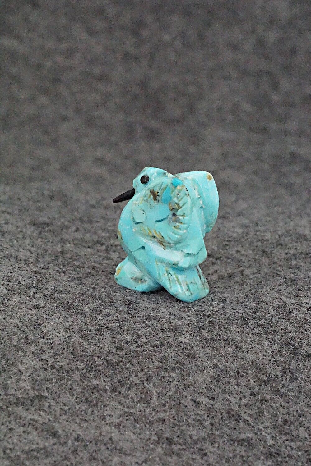 Hummingbird Zuni Fetish Carving - Danette Laate