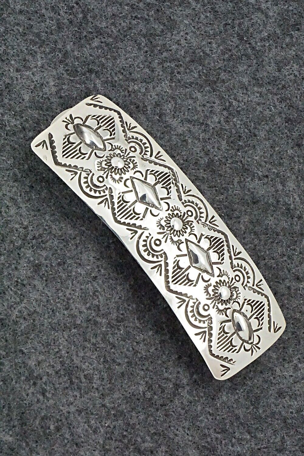 Sterling Silver Hair Barrette - Jennie Blackgoat