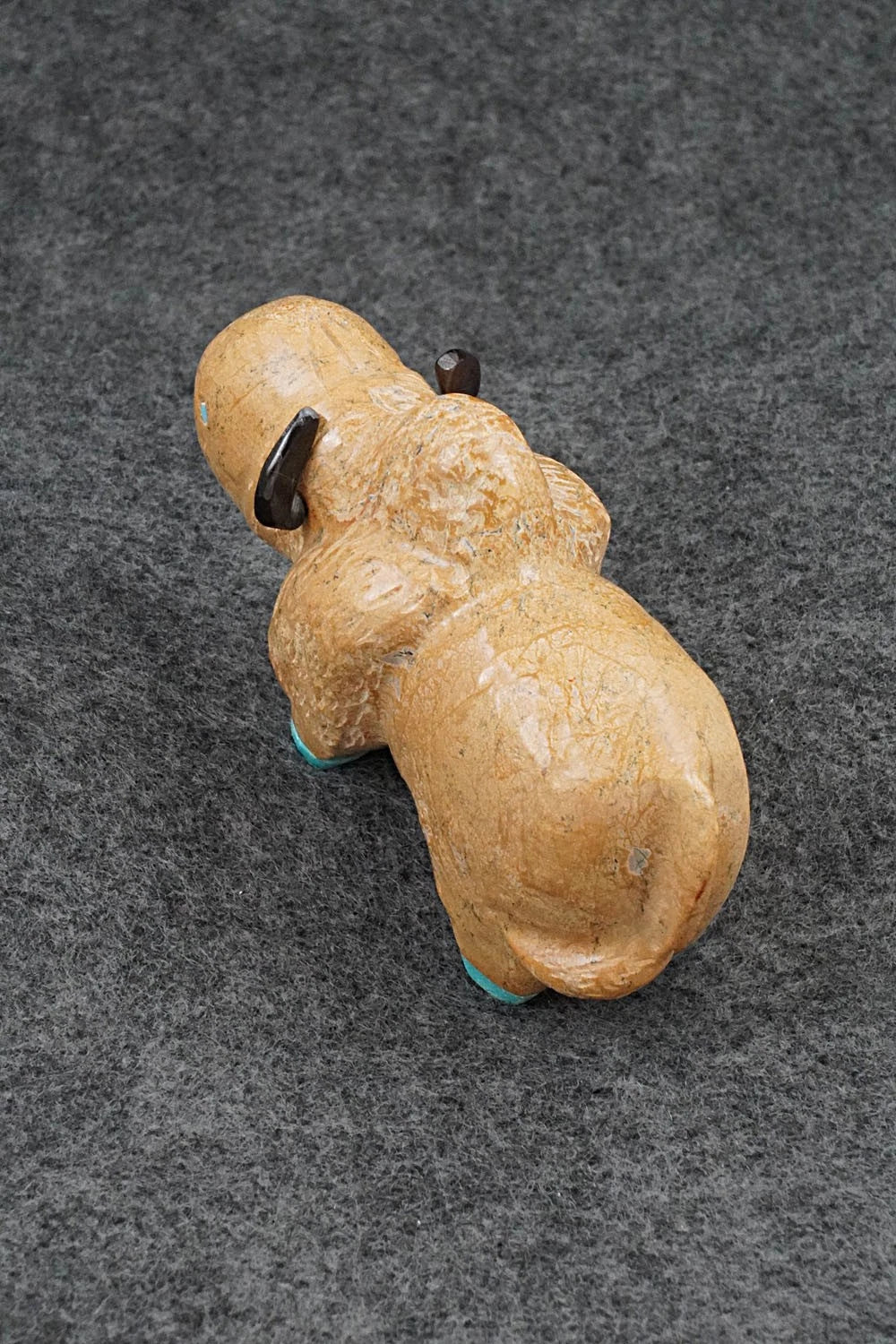 Buffalo Zuni Fetish Carving - Freddie Leekya