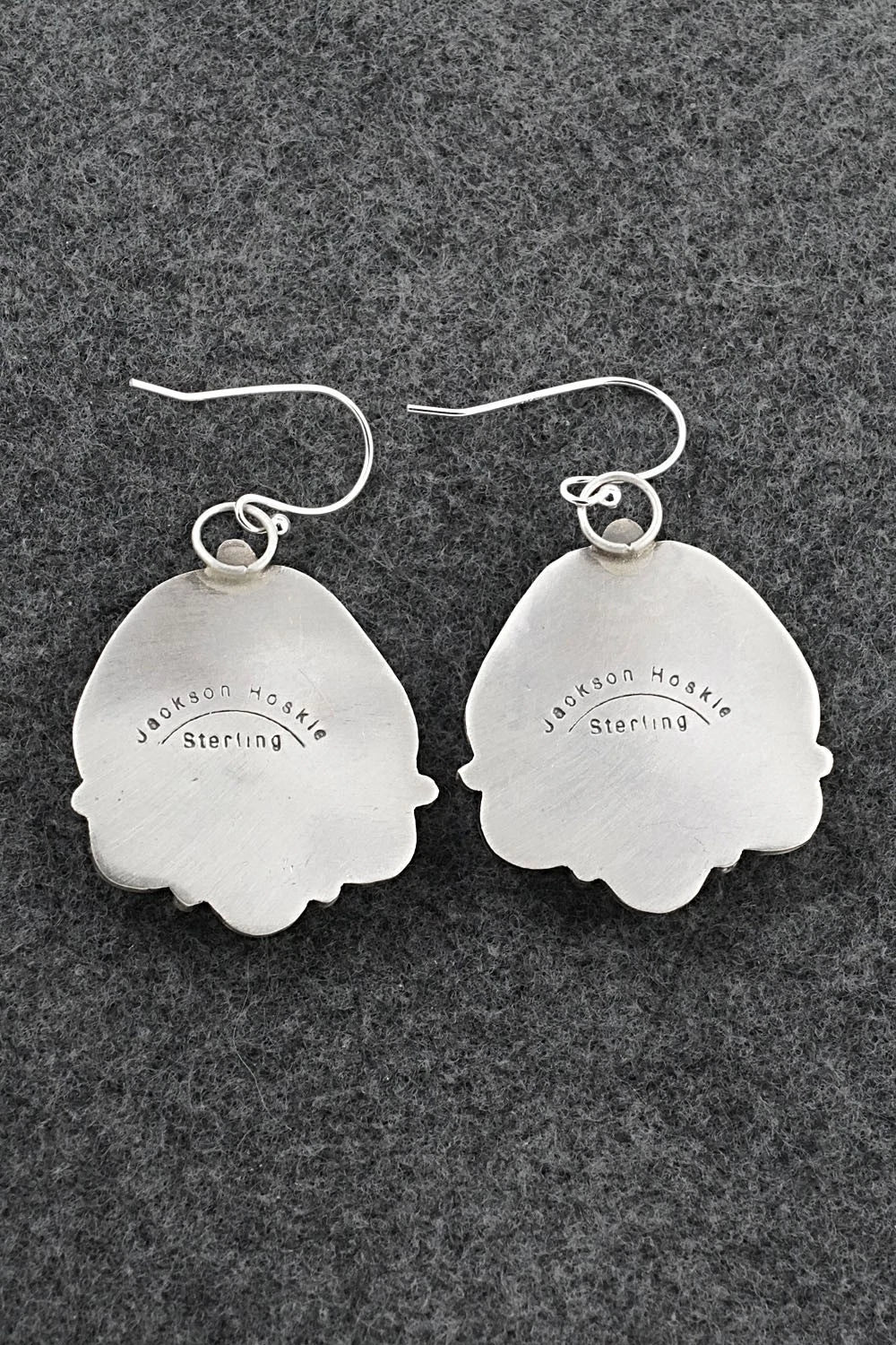 Turquoise & Sterling Silver Earrings - Jackson Hoskie