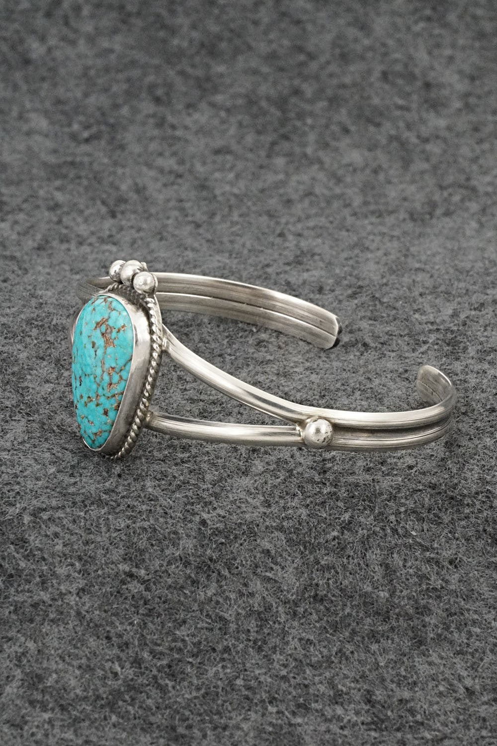 Turquoise & Sterling Silver Bracelet - Rena Begay