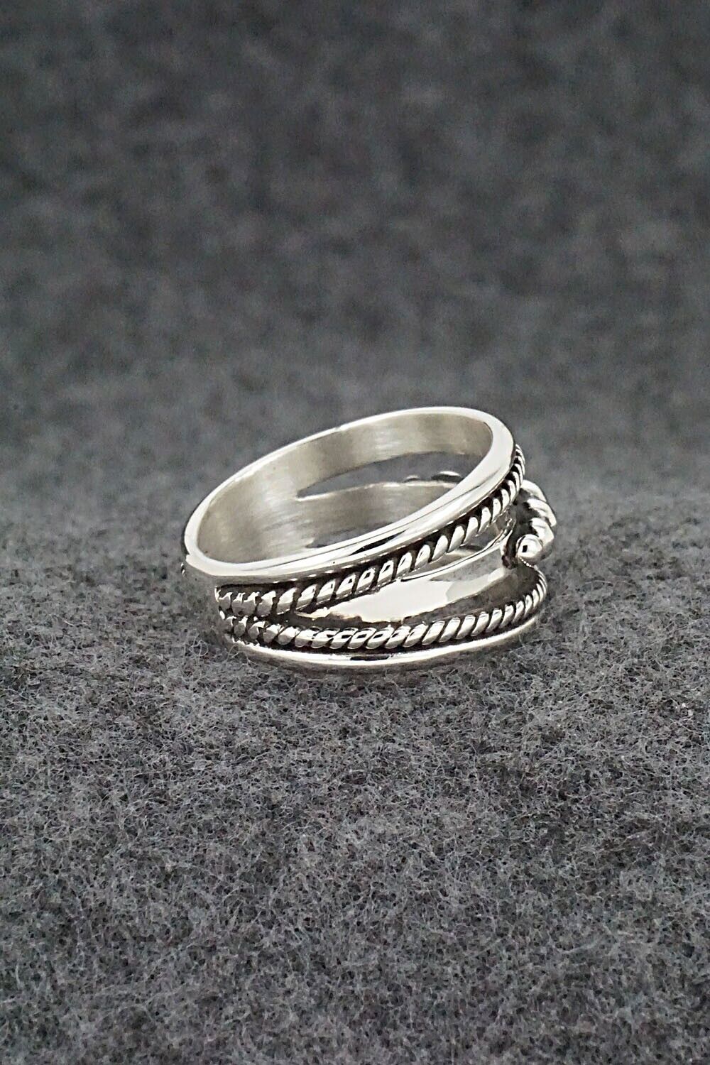 Sterling Silver Ring - Raymond Coriz - Size 9.5