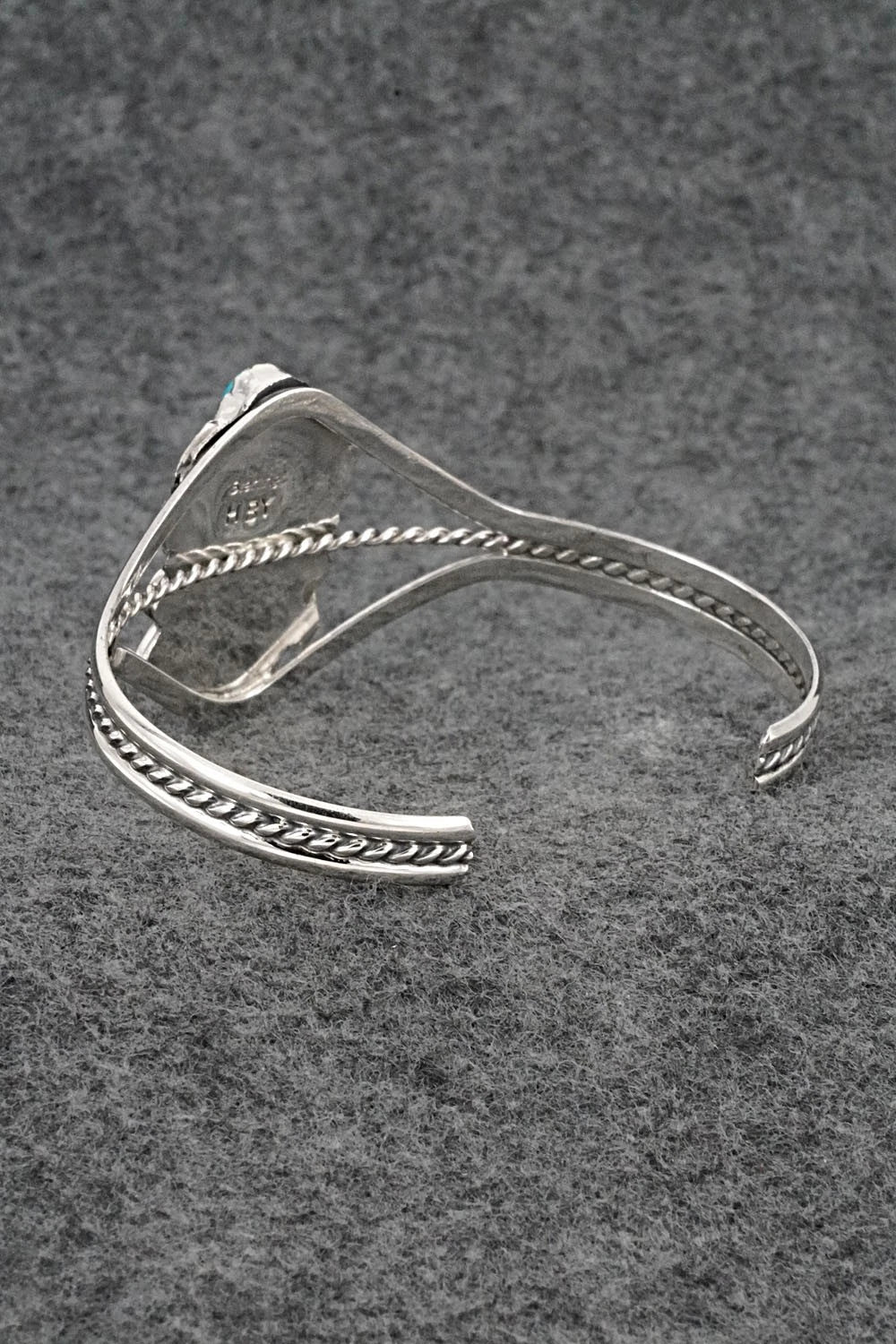 Turquoise & Sterling Silver Bracelet - Harry B. Yazzie