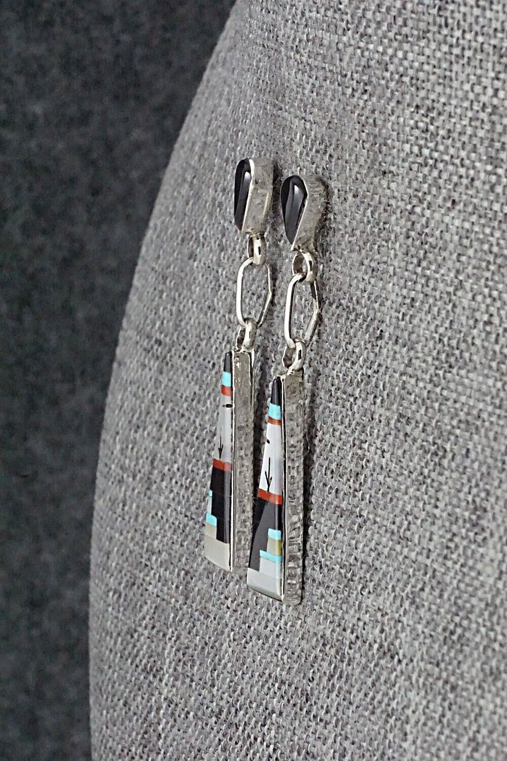 Multi-Stone & Sterling Silver Earrings - Jason Bobelu