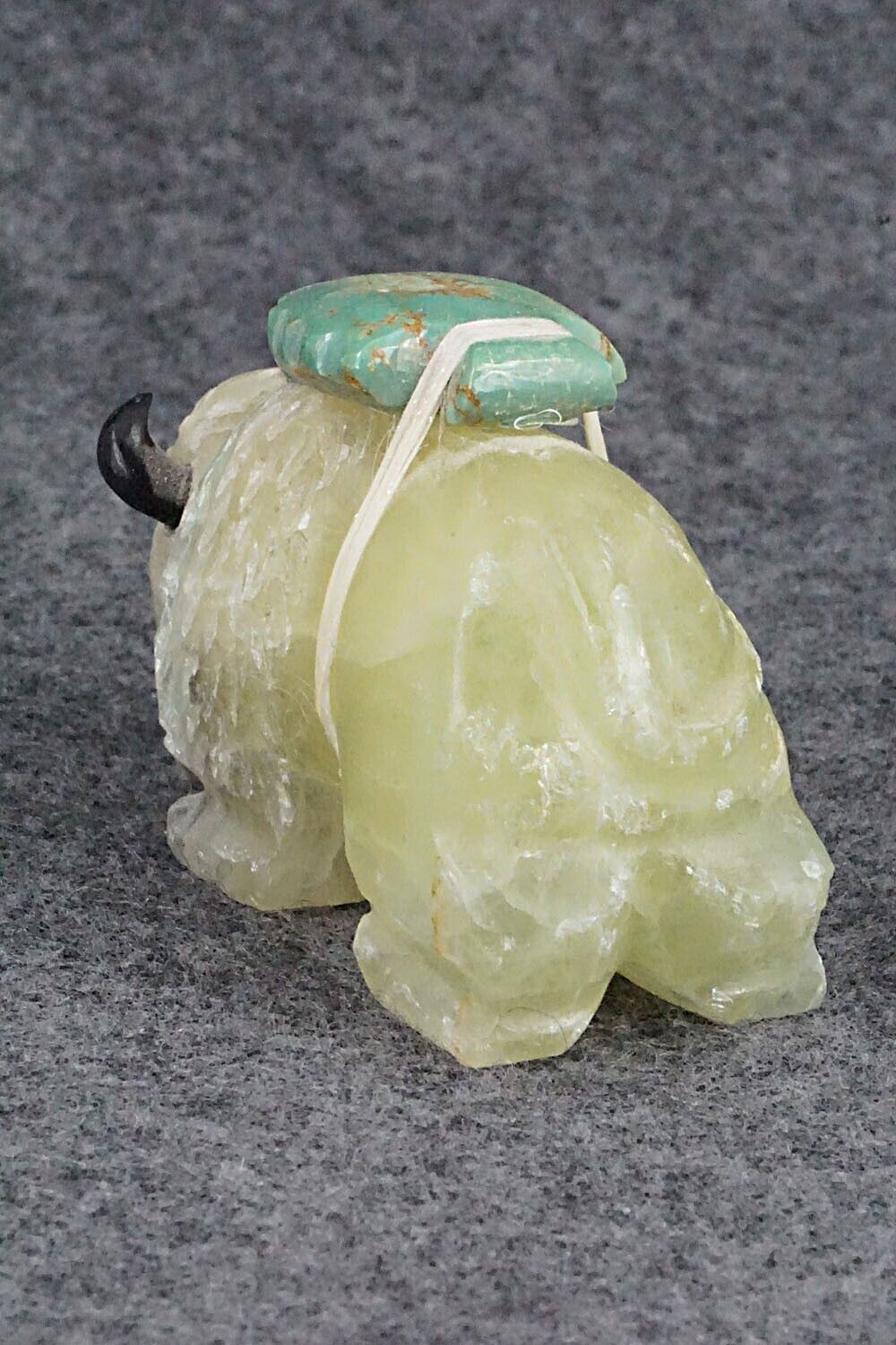 Buffalo Zuni Fetish Carving - Sullivan Shebola