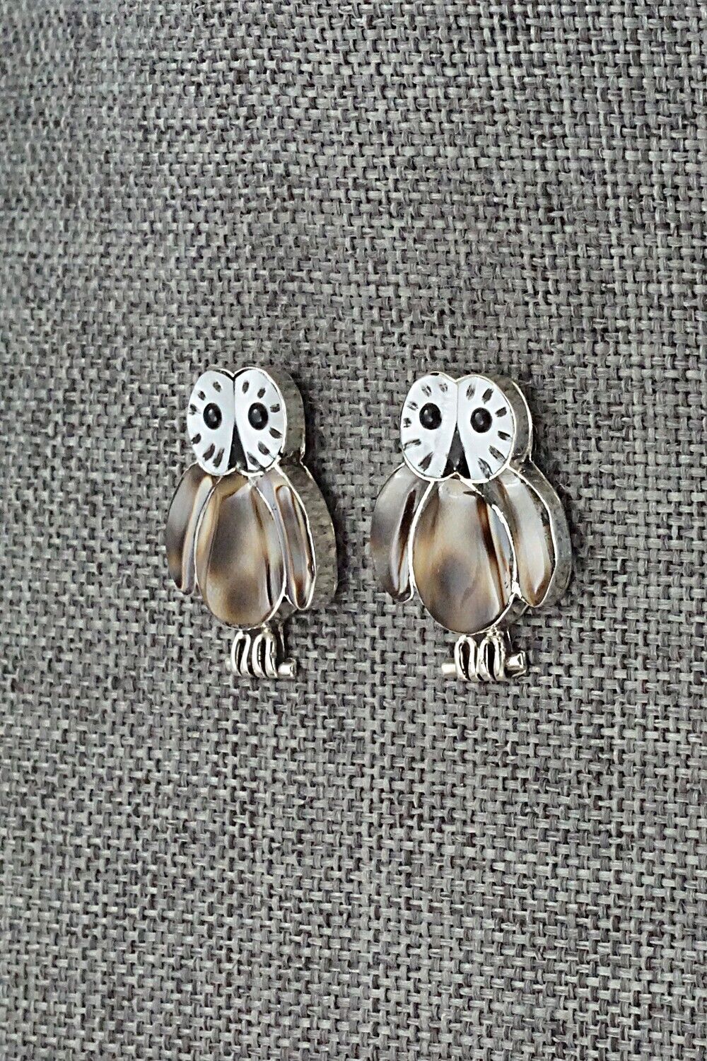 Multi Stone & Sterling Silver Earrings - Reginda Kallestewa