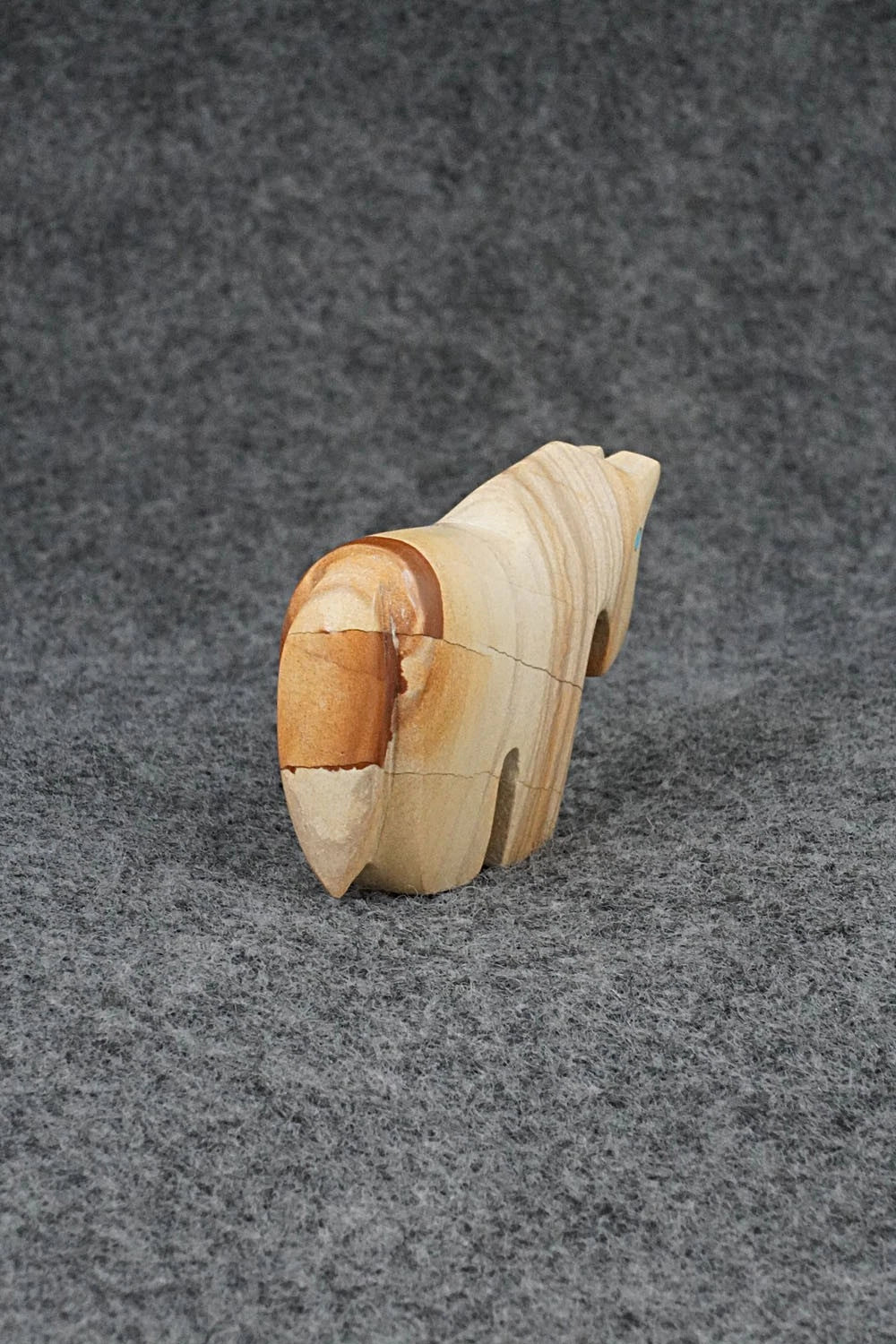 Horse Zuni Fetish Carving - Bernard Laiwakete