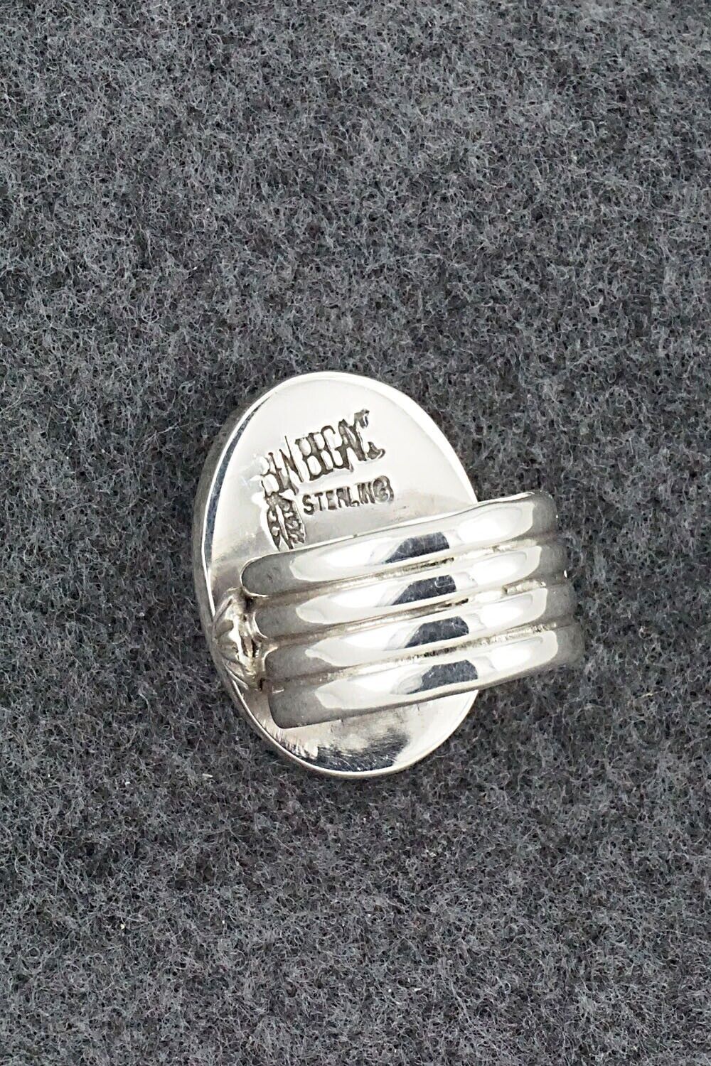 Onyx & Sterling Silver Ring - Ben Begay - Size 6.75