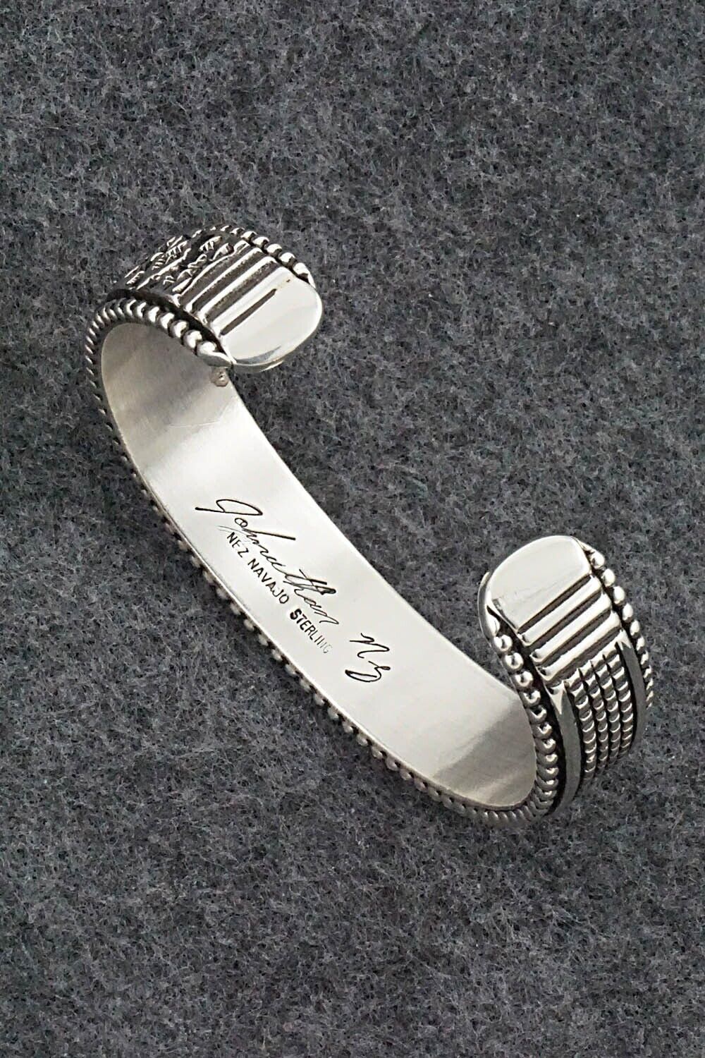 Sterling Silver Bracelet - Jonathan Nez