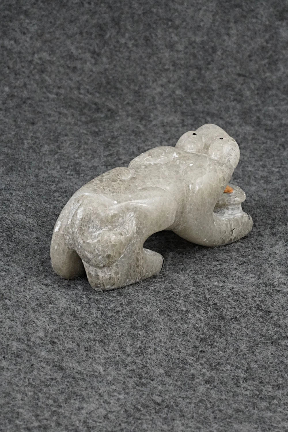 Mountain Lion Zuni Fetish Carving - Rick Kallestewa