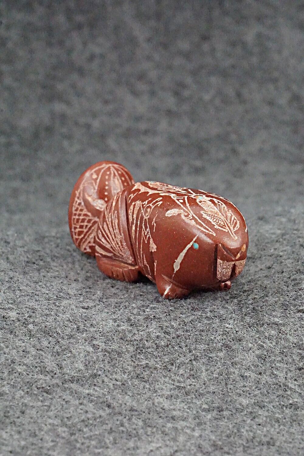 Beaver Zuni Fetish Carving - Adrian Cachini
