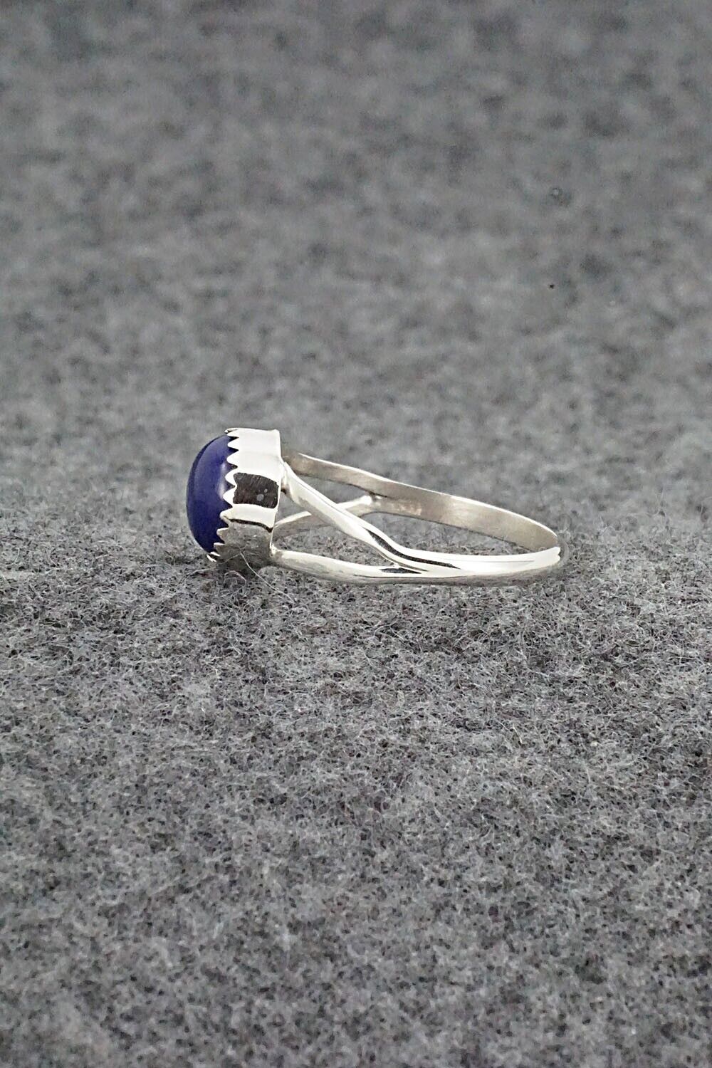 Lapis and Sterling Silver Ring - Robert Martinez - Size 7.25